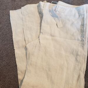 Armani collezioni, women sz12 pants beige.